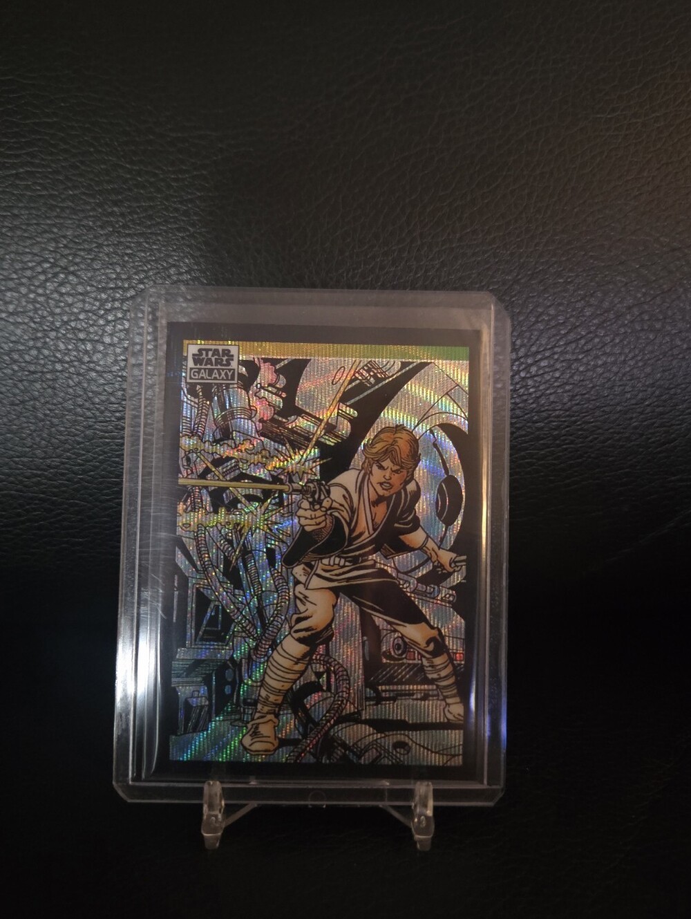 2022 Topps Chrome Star Wars Galaxy Luke Skywalker In Action #83/99 Refractor